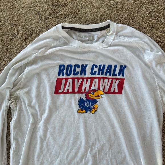 Kansas Jayhawks Adidas tee shirt - Picture 2 of 4